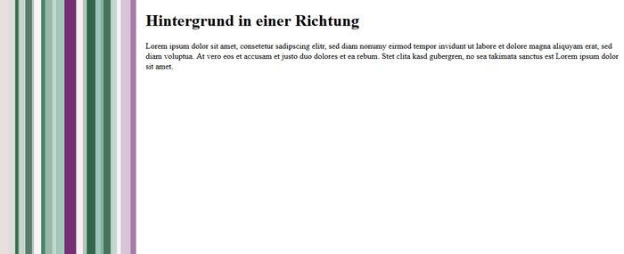 ...und das Ergebnis mit repeat-y